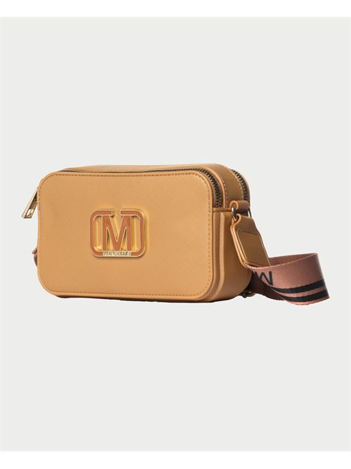 Marc Ellis bag with chain shoulder strap MARC ELLIS | FLAT M 25CUOIO/LIGHT GOLD